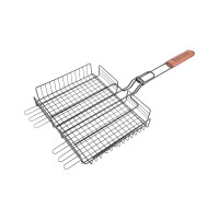 Решетка для барбекю Ecos 22139D с антипригарным покрытием, размер 31x24x5см 999631