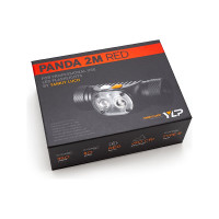 Налобный фонарь ЯРКИЙ ЛУЧ YLP PANDA 2M-RED Sams.LH351D max.350лм +RED 3+3 режима, магнит, под аккумулятор 18650 4606400011330
