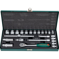 Набор торцевых головок Jonnesway S04H3125S 3/8" 6-22 мм, 25 пр. 047202