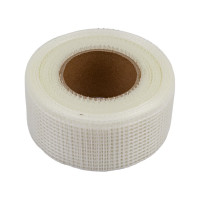 Уплотнительная лента серпянка STEKKER 60 г/м2x45 мм, 45 м, белая intp11-6048-45 39912