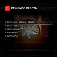Духовой шкаф KUPPERSBERG HF 603 B 6544