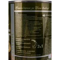 Грунт-эмаль 3 в 1 Радугамалер черная 0,9 кг 4650001275172