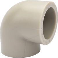 Отвод ПОЛИТЭК 40/90 PPRC серый 9000000340С