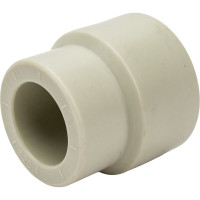 Переходная муфта ПОЛИТЭК внутр./внутр. 25/20 PPRC, серый 9000002520С