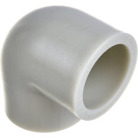 Отвод ПОЛИТЭК 25/90 PPRC серый 9000000325С