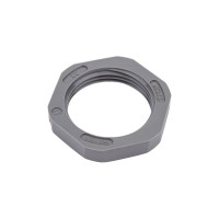 Крепеж для гофрированных труб WEYER GMK-M25DG - контргайка, внутр. M25x1.5 WE4601200