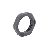 Крепеж для гофрированных труб WEYER GMK-M25DG - контргайка, внутр. M25x1.5 WE4601200