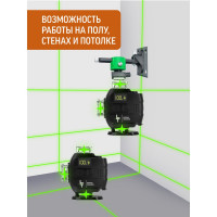 Профессиональный лазерный уровень LT L16-360М + штатив с треногой 3.6м L16-360M/3.6м+