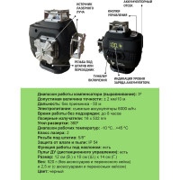 Профессиональный лазерный уровень LT L16-360М + штатив с треногой 3.6м L16-360M/3.6м+