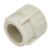 Комбинированная муфта ПОЛИТЭК 32x1 с внутр. р. PPRC, серый 9100003201С