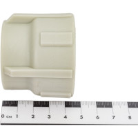 Комбинированная муфта ПОЛИТЭК 32x1 с внутр. р. PPRC, серый 9100003201С