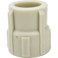 Комбинированная муфта ПОЛИТЭК 25x3/4 с внутр. р. PPRC, серый 9100002534С