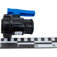 Шаровой компрессионный кран ПОЛИТЭК ВР/ВР 1x1 ТПК-АКВА, 551220101