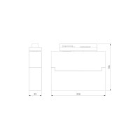 Светильник Elektrostandard Garda Черный, 20W, 4200K, однофазный 85018/01 a057442