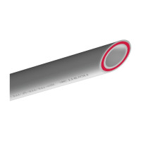 Труба ПОЛИТЭК PPRC PN 25 ф25x4,2 (2 м) армир.стекл. (БЕЛЫЕ) 9125025042/2