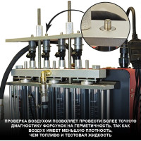 Установка для тестирования и очистки форсунок Launch FSI, GDI и MPI CNC 605A GDI LNC-104