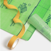 Двусторонняя клейкая лента для пароизоляции Megaflex double tape 38 мм, 25 м MEGDO.38.25