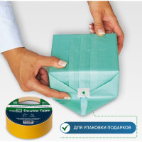 Двусторонняя клейкая лента для пароизоляции Megaflex double tape 38 мм, 25 м MEGDO.38.25