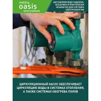 Циркуляционный насос OASIS C-25/4 4640130924409