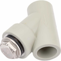 Сетчатый фильтр ПОЛИТЭК внутр./внутр. 25x3/4 PPRC (СЕРЫЕ) 9100302534с