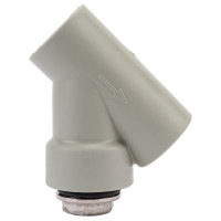 Сетчатый фильтр ПОЛИТЭК внутр./внутр. 25x3/4 PPRC (СЕРЫЕ) 9100302534с