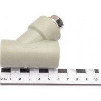 Сетчатый фильтр ПОЛИТЭК внутр./внутр. 20x1/2 PPRC (СЕРЫЕ) 9100302012с