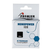 Леска Premier fishing MONOPOWER ICE PR-MI-T-030-30, 0.30мм/30м, прозрачный нейлон 280979