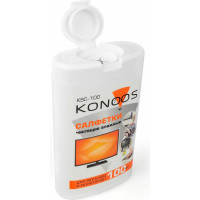 Салфетки для экранов Konoos в компактной банке, 100 шт KSC-100