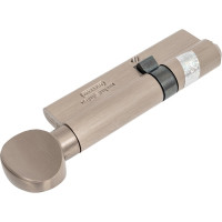 Ключевой цилиндр MSM 55+35 мм, матовый никель, ключ-вертушка CW55/35mm SN