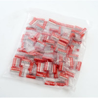 Монтажная 5-проводная клемма STEKKER с пастой для 1-жильного проводника, lLD2273-245, 100 шт 39944