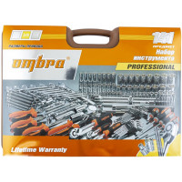 Универсальный набор инструмента Ombra OMT141S 1/4"DR, 3/8"и 1/4"DR, 141предмет. 55462 055462