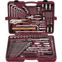 Универсальный набор инструмента THORVIK 1/4",1/2"DR UTS0142 142 предмета 52063 052063