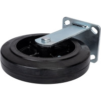 Колесо большегрузное обрезиненное неповоротное Longway FCD80