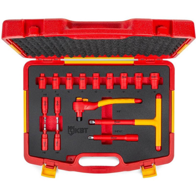 Набор диэлектрического инструмента 3/8 КВТ НИИ 16 71104