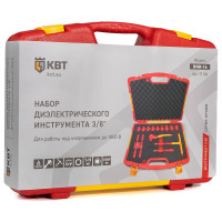 Набор диэлектрического инструмента 3/8 КВТ НИИ 16 71104