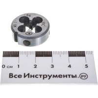 Плашка М 8.0х1.25 (LH левая) 9ХС ТехноСталь t245036