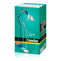 Напольный светильник-торшер Camelion KD-332 C02 черный 230V 40W E27 12794