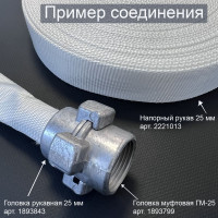 Напорный рукав 25 мм х 20 м Профитт 2221013