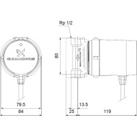 Циркуляционный насос Grundfos COMFORT 15-14 B PM 99302358