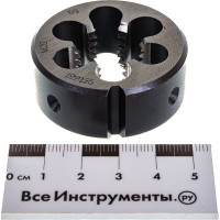 Плашка Bucovice Tools M 20 Шаг 2.5 115CrV3 45x18мм 210200