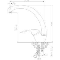 Смеситель для кухни Y40-23