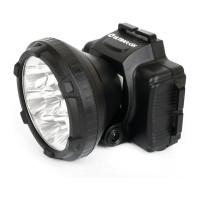 Налобный фонарь Ultraflash LED 5362 (аккум 220В, черный, 7LED, 2 реж, пласт, бокс) 11256