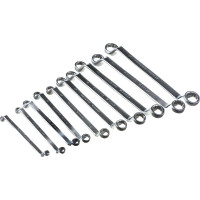 Набор гаечных накидных изогнутых ключей Thorvik W2S10TB серии ARC, 6-27 мм, 10 предметов 52619