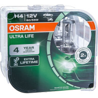 Автолампа Osram H4 60,55 P43t-38 ULTRA LIFE, 2шт 12V ,1,10 64193ULT-HCB