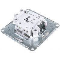 1-клавишный механизм переключателя Systeme Electric ATLAS DESIGN сх.6 10АХ белый ATN000161