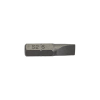 Вставка-бита 1/4"DR шлицевая, SL6, 25 мм Ombra 514560
