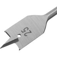 Сверло по дереву перовое удлиненное (25х300 мм; HEX1/4) MATRIX 704025