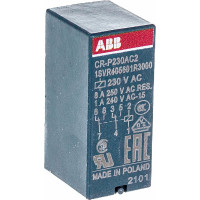 Промежуточное реле ABB CR-P230AC2 230B AC 2ПК 8A 1SVR405601R3000