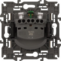 Розетка ЭРА Elegance 2P+E Schuko, 16A-250В, IP20, сл.кость 14-2101-02 Б0034265