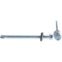 Кровельный саморез Качественный КРЕПЕЖ цинк, 5.5х76 мм, 50 шт 0500191 КЧ